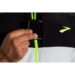 Brooks Men's Carbonite Vest - Icy Grey/Black/Nightlife