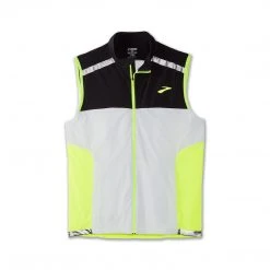 Brooks Men's Carbonite Vest - Icy Grey/Black/Nightlife