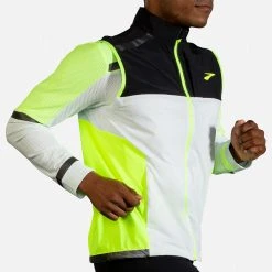 Brooks Men's Carbonite Vest - Icy Grey/Black/Nightlife