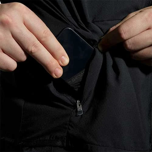 Brooks Men's Canopy Jacket 2022 - Black 8 Brooks Men's Canopy Jacket 2022 - Black