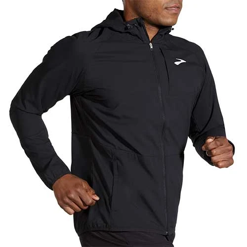 Brooks Men's Canopy Jacket 2022 - Black 12 Brooks Men's Canopy Jacket 2022 - Black