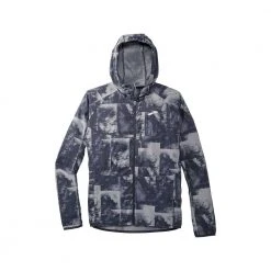 Brooks Men's Canopy Jacket - Concrete Cloud Dye Print Apparel