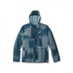 Brooks Apparel Men's Canopy Jacket - Indigo Rush Altitude Print