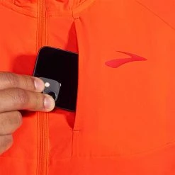 Brooks Apparel Men's Canopy Jacket - Vivid Flame