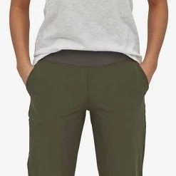 Patagonia Bottoms Women's Happy Hike Studio Pant - Basin Green