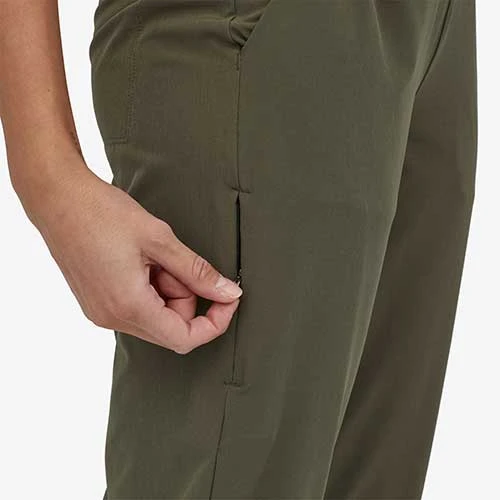 Patagonia Bottoms Women's Happy Hike Studio Pant - Basin Green 3 Patagonia Bottoms Women's Happy Hike Studio Pant - Basin Green