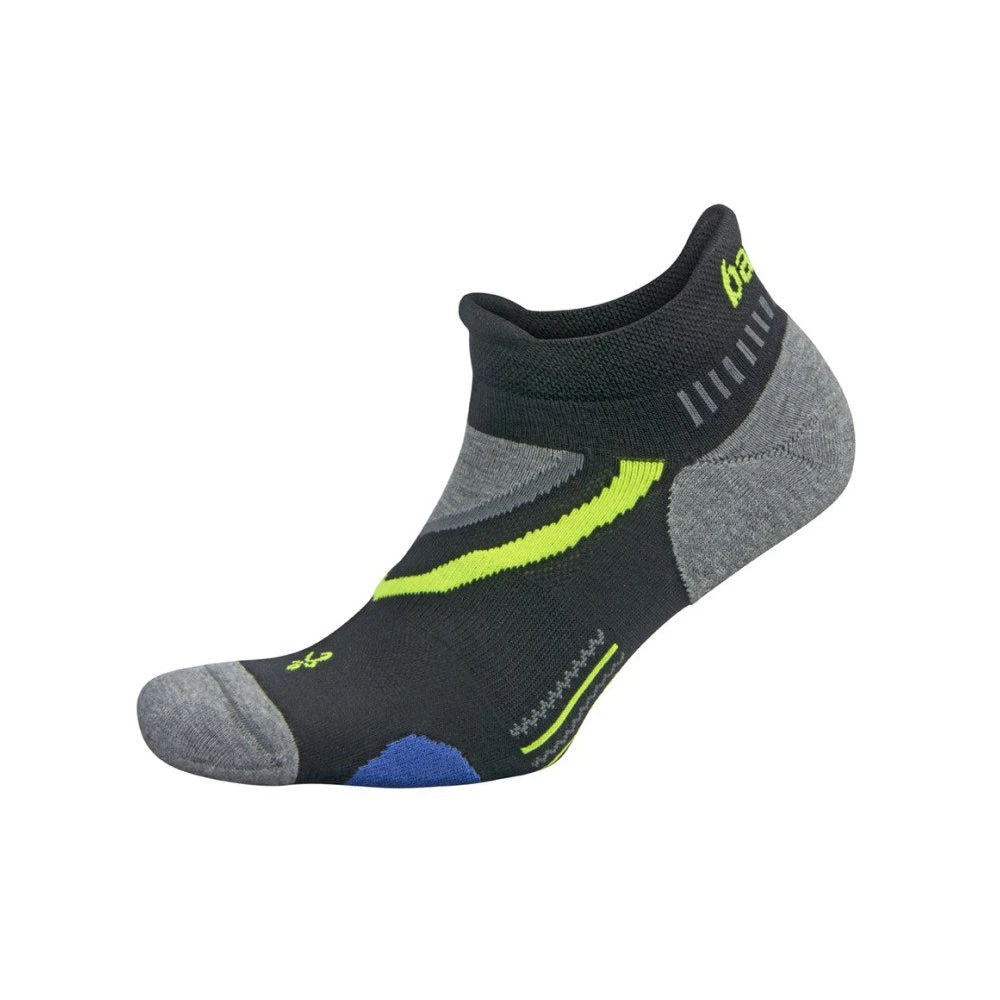 Balega Unisex UltraGlide No Show Socks - Black/Charcoal 1 Balega Unisex UltraGlide No Show Socks - Black/Charcoal