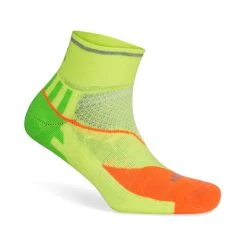 Balega Unisex Enduro Quarter Reflective Socks - Multi Neon