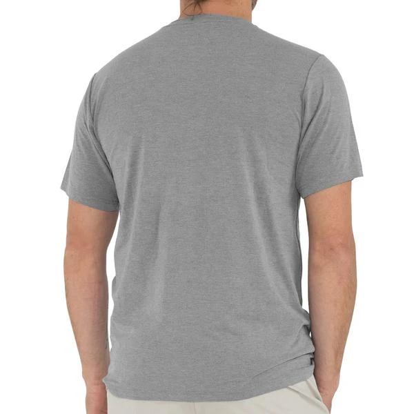 Free Fly Men's Bamboo Flex Pocket Tee - Heather Graphite 3 Free Fly Men's Bamboo Flex Pocket Tee - Heather Graphite