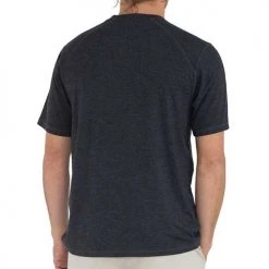 Free Fly Men's Bamboo Motion Tee - Heather Black Apparel