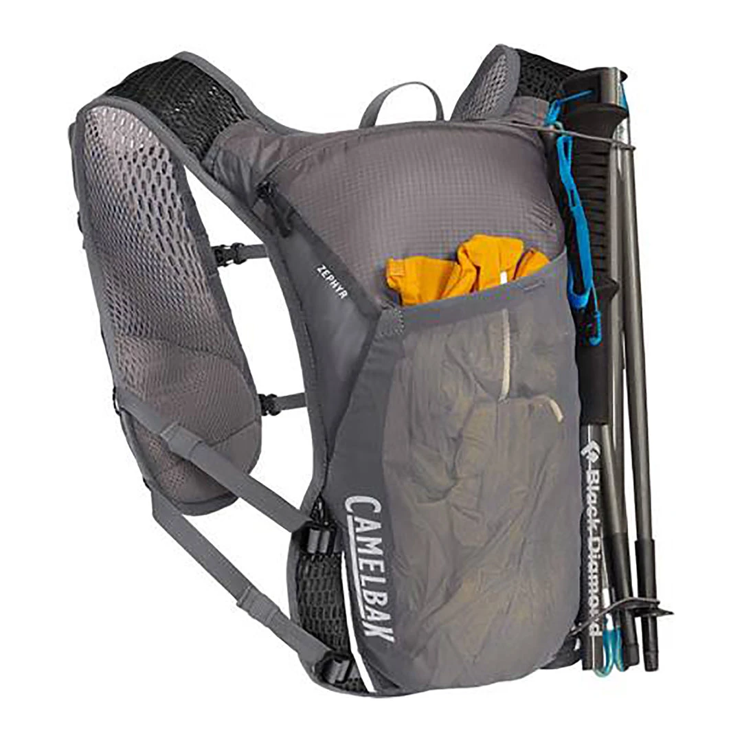 Camelbak Men's Zephyr Vest - Castlerock Grey/Black 4 Camelbak Men's Zephyr Vest - Castlerock Grey/Black
