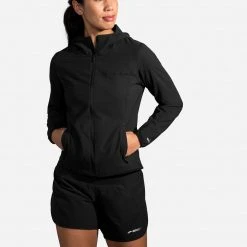 Brooks Women's Canopy Jacket - Black Jackets & Vests 11 Brooks Women's Canopy Jacket - Black Jackets & Vests