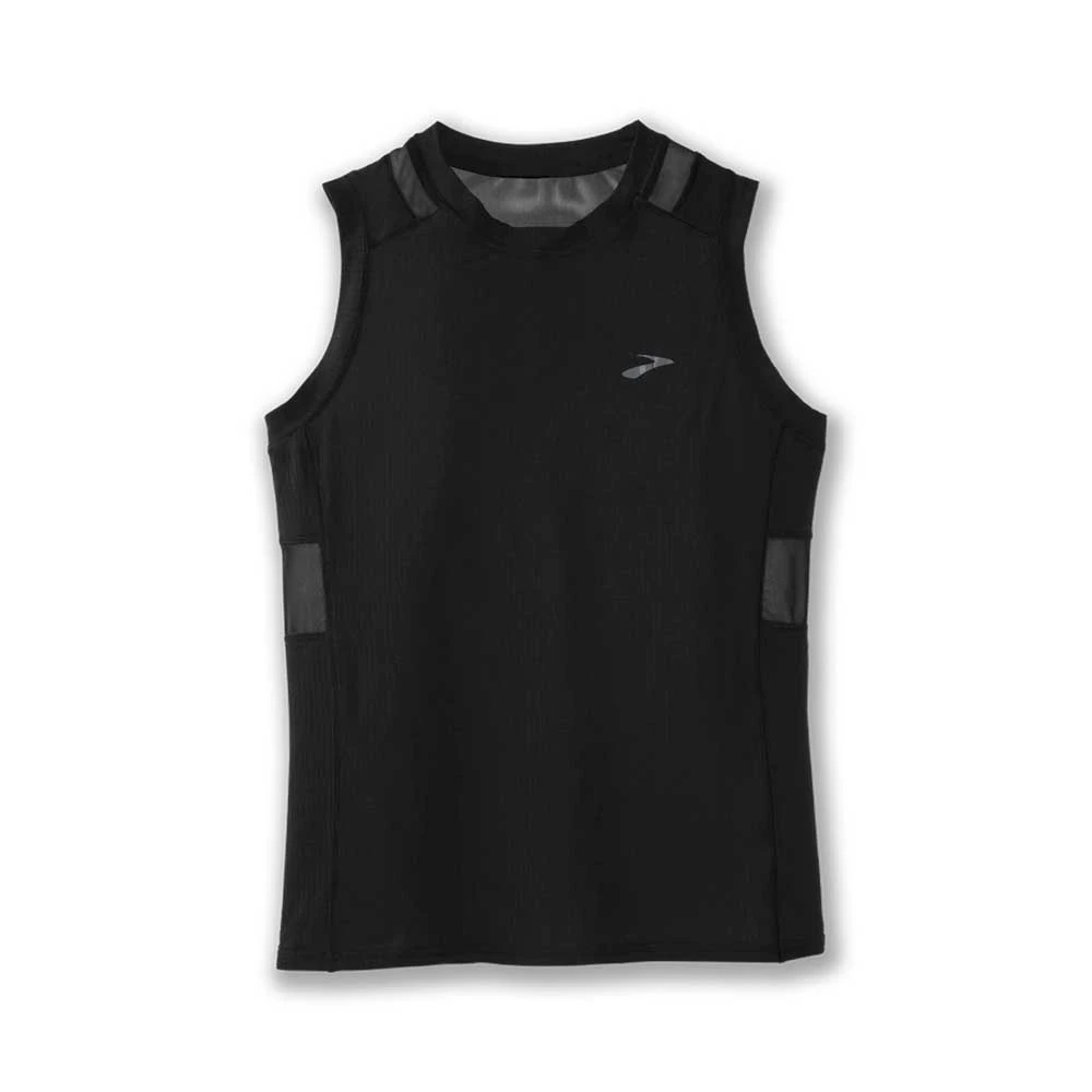 Brooks Women's Atmosphere Sleeveless - Black 1 Brooks Women's Atmosphere Sleeveless - Black