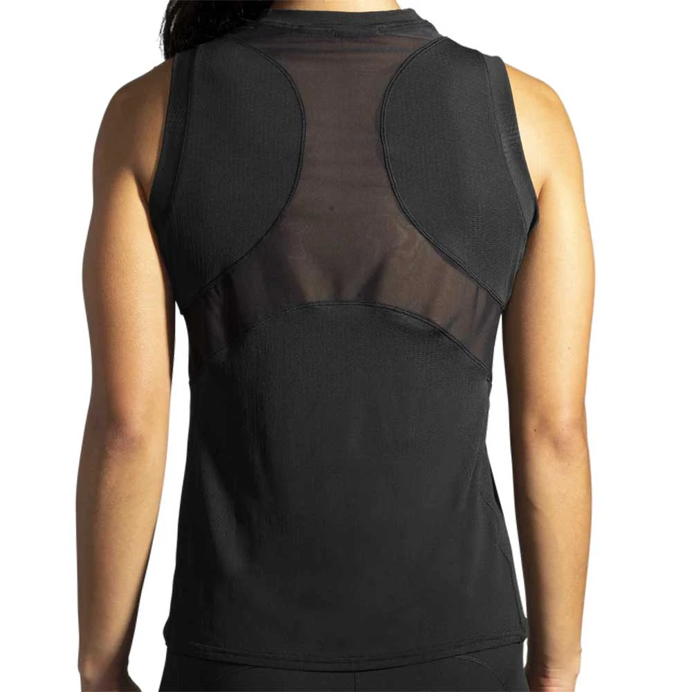 Brooks Women's Atmosphere Sleeveless - Black 5 Brooks Women's Atmosphere Sleeveless - Black