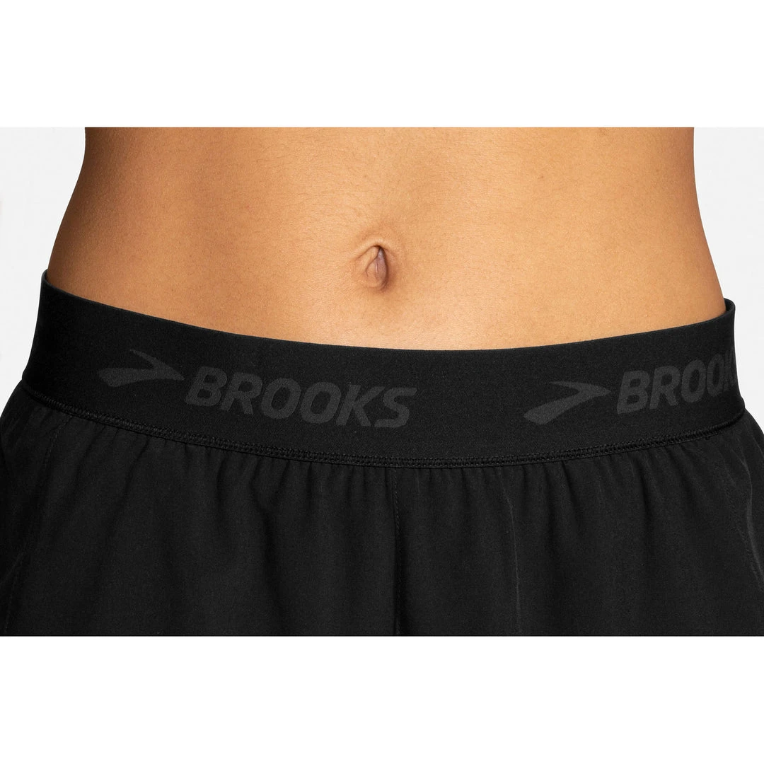 Women's Chaser 3" Shorts - Black/Brooks Bottoms 5 Women's Chaser 3" Shorts - Black/Brooks Bottoms