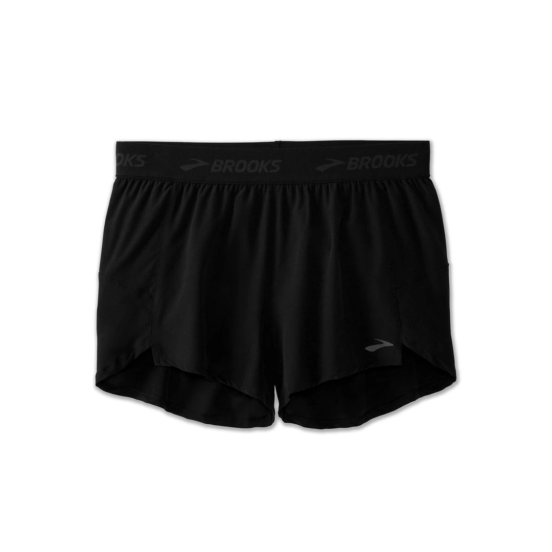Women's Chaser 3" Shorts - Black/Brooks Bottoms 1 Women's Chaser 3" Shorts - Black/Brooks Bottoms