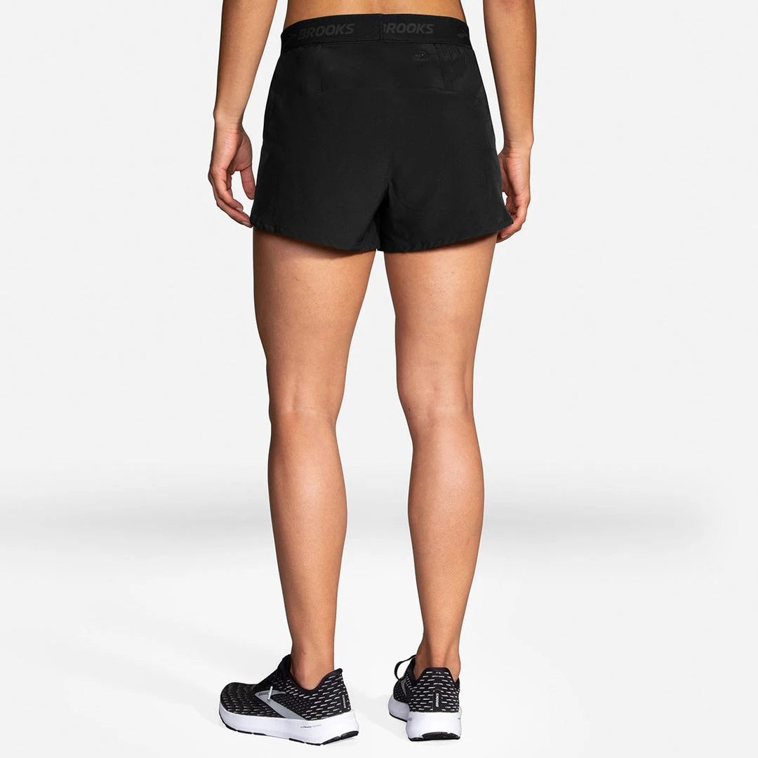 Women's Chaser 3" Shorts - Black/Brooks Bottoms 3 Women's Chaser 3" Shorts - Black/Brooks Bottoms