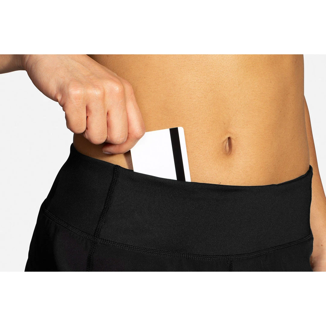 Brooks Women's Chaser 5" Short - Black 7 Brooks Women's Chaser 5" Short - Black