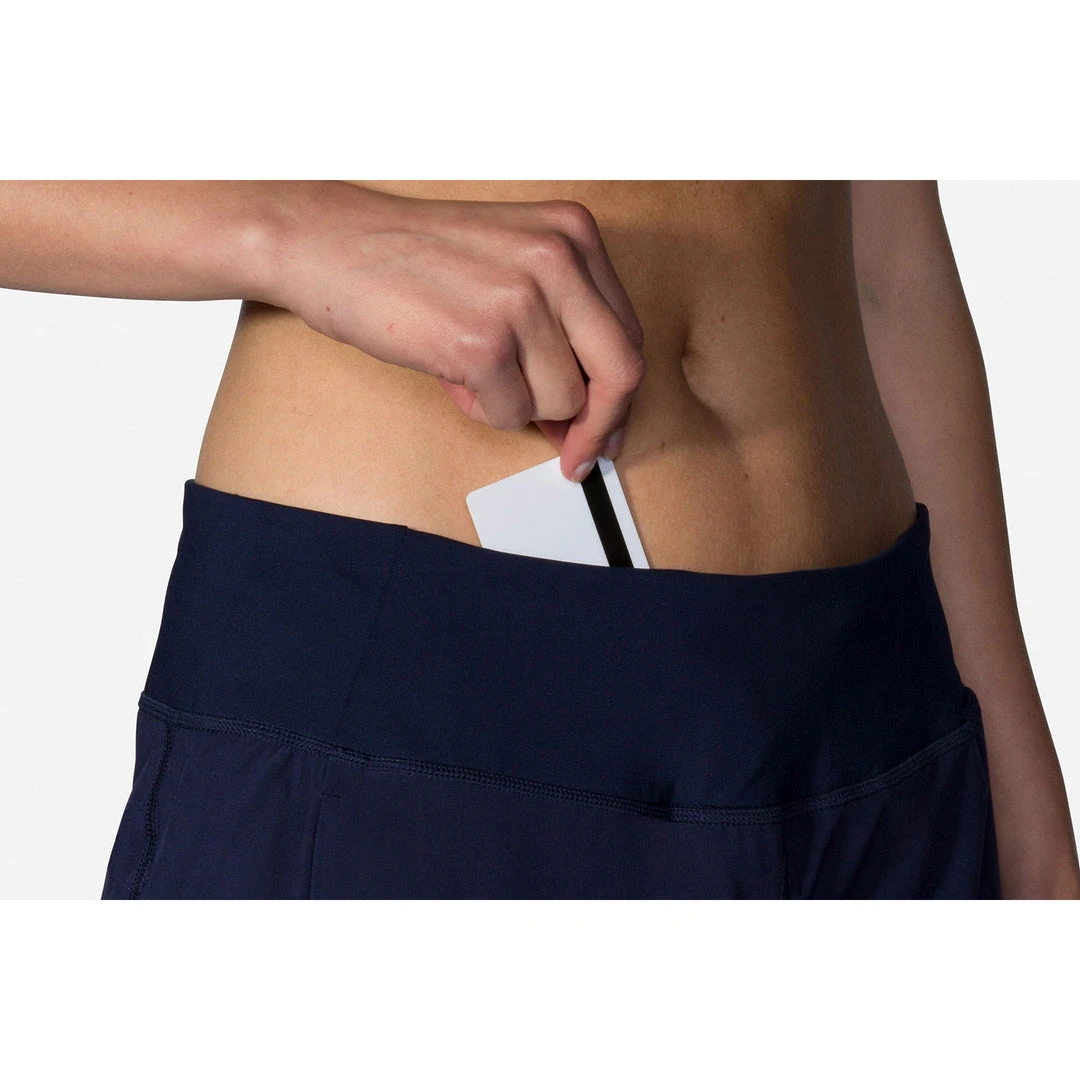 Brooks Women's Chaser 5" Short - Navy Bottoms 6 Brooks Women's Chaser 5" Short - Navy Bottoms