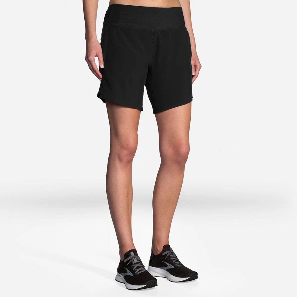 Brooks Bottoms Women's Chaser 7" Short - Black 2 Brooks Bottoms Women's Chaser 7" Short - Black