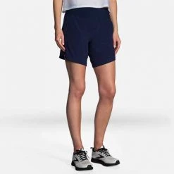 Brooks Women's Chaser 7" Short - Navy