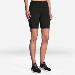 Brooks Women's Method 8" Short Tight - Black Bottoms