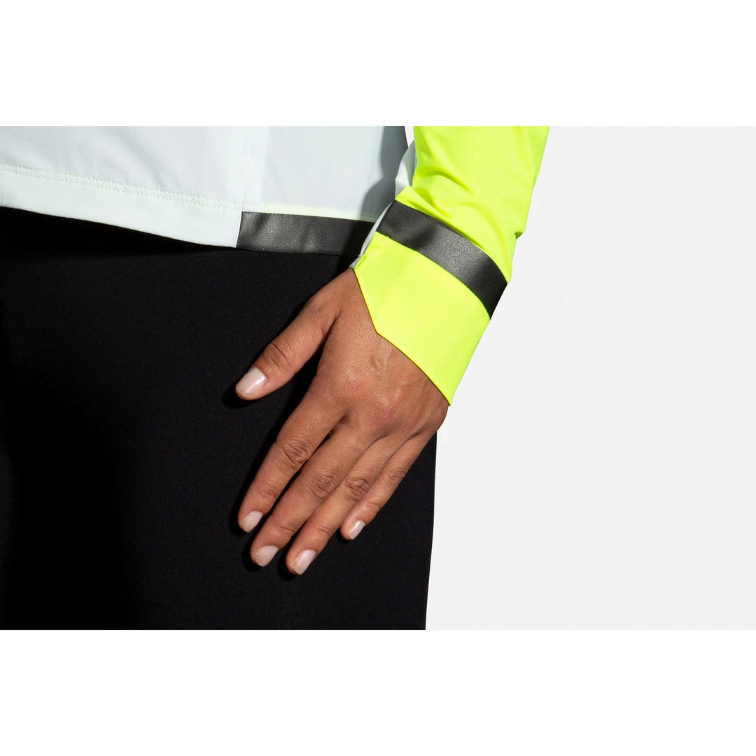 Brooks Jackets & Vests Women's Carbonite Jacket - Icy Grey/Black/Nightlife 7 Brooks Jackets & Vests Women's Carbonite Jacket - Icy Grey/Black/Nightlife