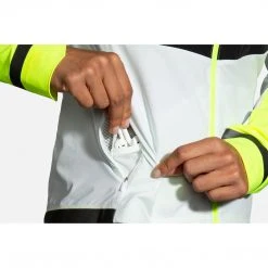 Brooks Jackets & Vests Women's Carbonite Jacket - Icy Grey/Black/Nightlife 18 Brooks Jackets & Vests Women's Carbonite Jacket - Icy Grey/Black/Nightlife