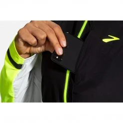 Brooks Jackets & Vests Women's Carbonite Jacket - Icy Grey/Black/Nightlife 19 Brooks Jackets & Vests Women's Carbonite Jacket - Icy Grey/Black/Nightlife