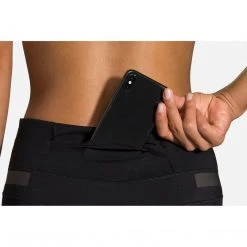 Brooks Bottoms Women's Carbonite Tight - Black/Icy Grey/Nightlife 13 Brooks Bottoms Women's Carbonite Tight - Black/Icy Grey/Nightlife