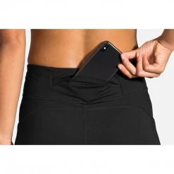 Brooks Bottoms Women's Momentum Thermal Tight - Black 12 Brooks Bottoms Women's Momentum Thermal Tight - Black