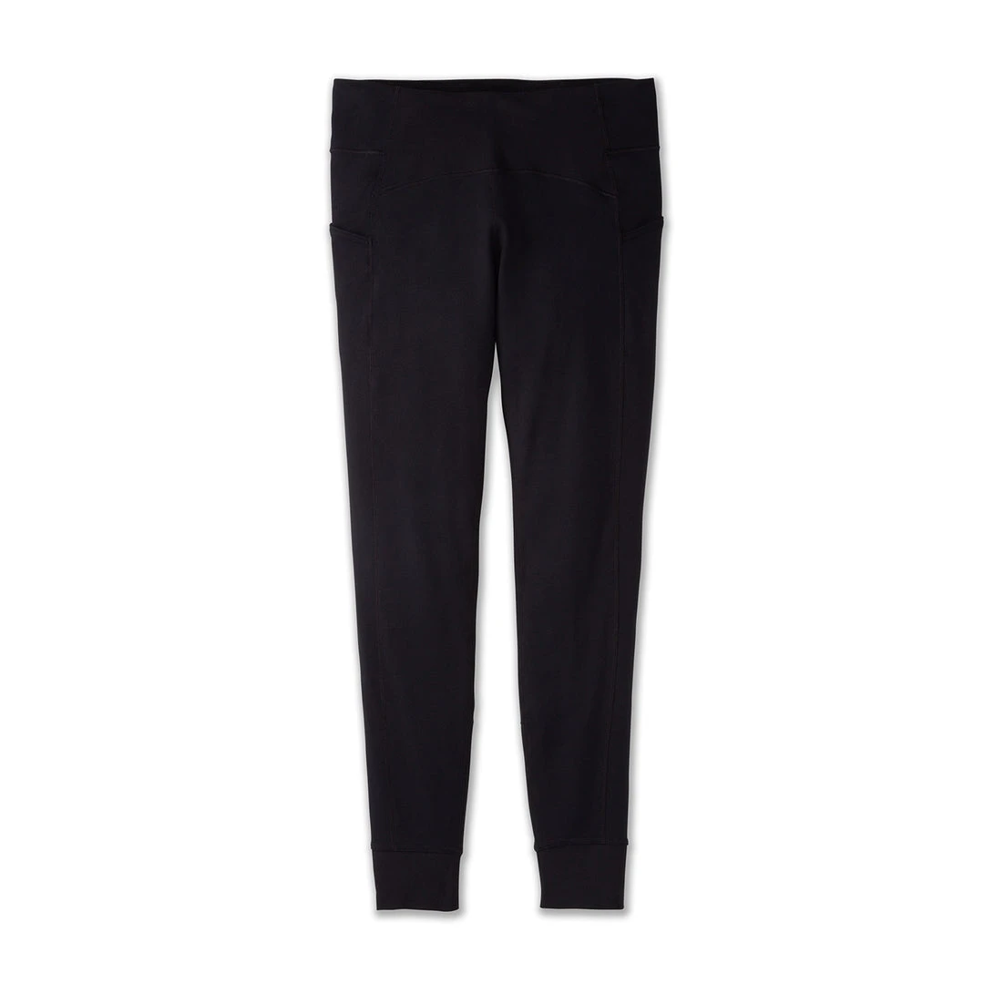 Brooks Bottoms Women's Momentum Thermal Tight - Black 1 Brooks Bottoms Women's Momentum Thermal Tight - Black