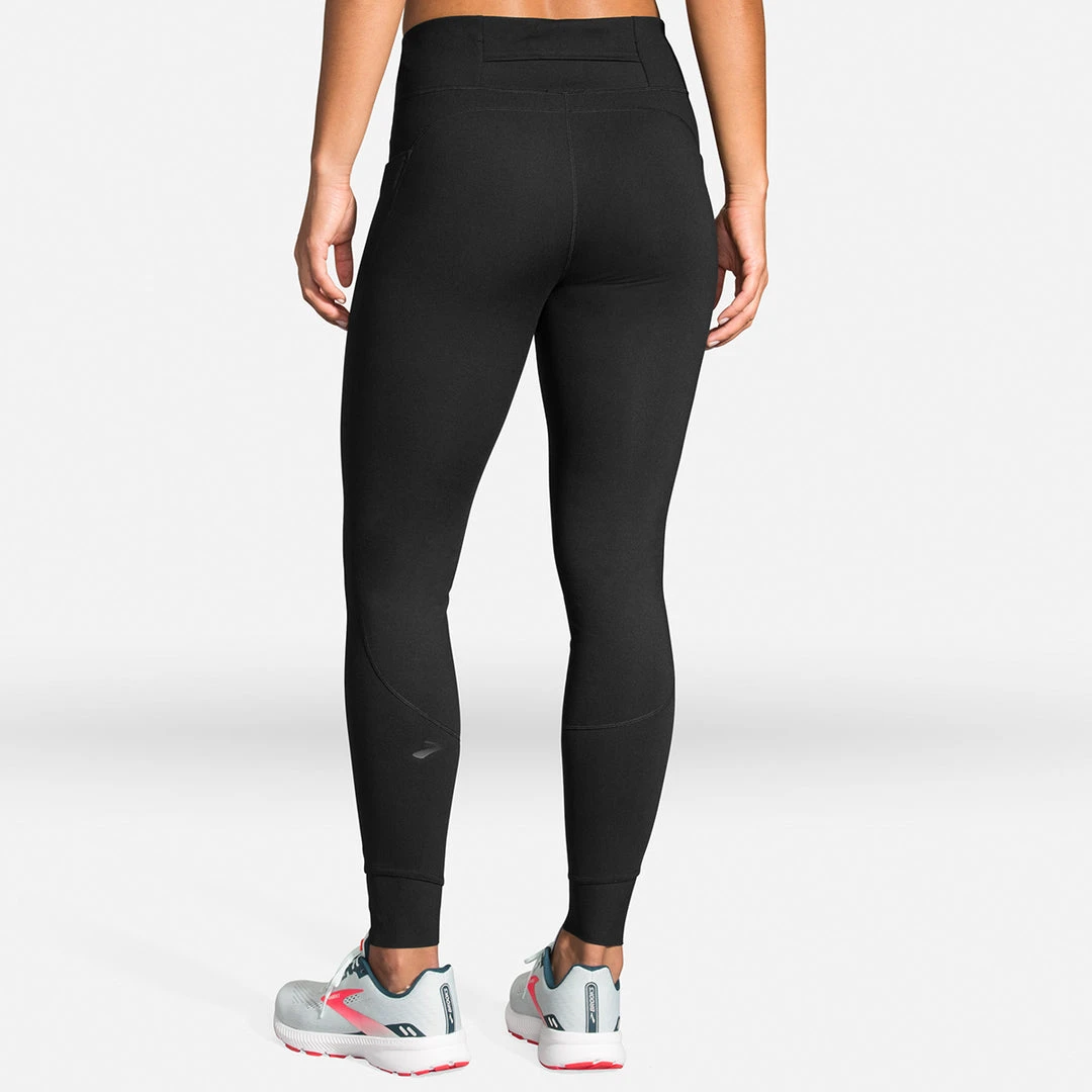 Brooks Bottoms Women's Momentum Thermal Tight - Black 4 Brooks Bottoms Women's Momentum Thermal Tight - Black