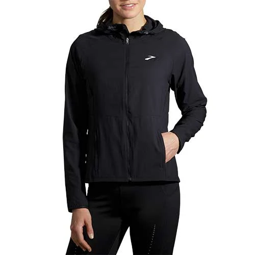 Brooks Jackets & Vests Women's Canopy Jacket 2022 - Black 2 Brooks Jackets & Vests Women's Canopy Jacket 2022 - Black