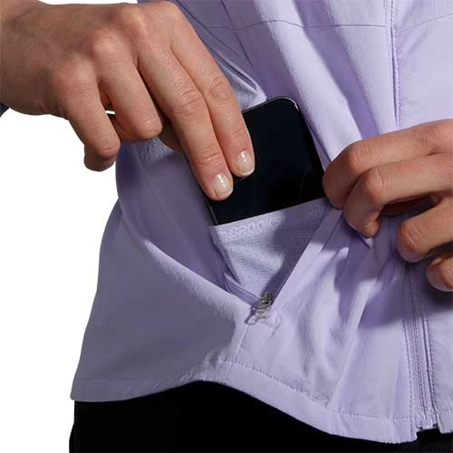 Brooks Jackets & Vests Women's Canopy Jacket - Violet Dash 7 Brooks Jackets & Vests Women's Canopy Jacket - Violet Dash