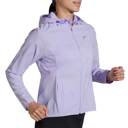 Brooks Jackets & Vests Women's Canopy Jacket - Violet Dash 4 Brooks Jackets & Vests Women's Canopy Jacket - Violet Dash