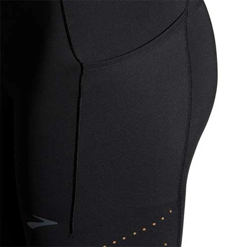 Brooks Women's Method 8" Short Tight - Black 2 Brooks Women's Method 8" Short Tight - Black