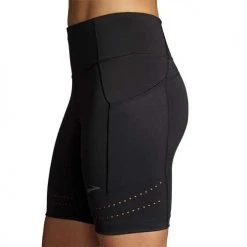 Brooks Women's Method 8" Short Tight - Black 8 Brooks Women's Method 8