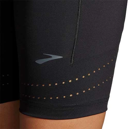 Brooks Women's Method 8" Short Tight - Black 4 Brooks Women's Method 8" Short Tight - Black