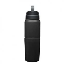 CamelBak MultiBev 17 Oz Bottle / 12 Oz Cup Insulated Stainless Steel - Black/Black Hydration, Belts, And Waterbottles