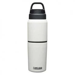 CamelBak MultiBev 17 Oz Bottle / 12 Oz Cup Insulated Stainless Steel - White/White Hydration, Belts, And Waterbottles 9 CamelBak MultiBev 17 Oz Bottle / 12 Oz Cup Insulated Stainless Steel - White/White Hydration, Belts, And Waterbottles
