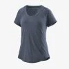 Patagonia Women's Capilene Cool Trail Shirt - Classic Navy Tops