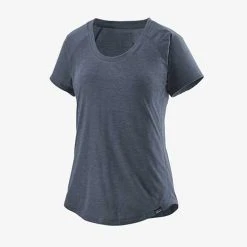 Patagonia Women's Capilene Cool Trail Shirt - Classic Navy Tops 5 Patagonia Women's Capilene Cool Trail Shirt - Classic Navy Tops