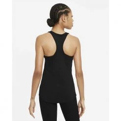 Women's Nike One Luxe Dri-FIT Slim Tank - Black 5 Women's Nike One Luxe Dri-FIT Slim Tank - Black