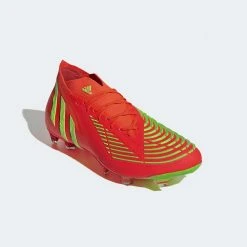 Adidas Unisex Predator Edge 1 FG - Solar Red/Team Solar Green/Core Black