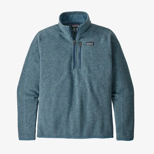 Patagonia Men's Better Sweater 1/4 Zip - Pigeon Blue 1 Patagonia Men's Better Sweater 1/4 Zip - Pigeon Blue