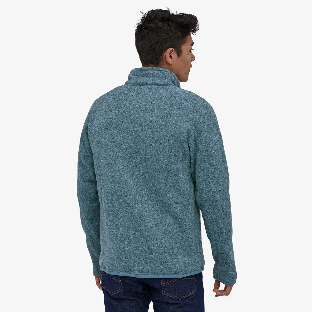 Patagonia Men's Better Sweater 1/4 Zip - Pigeon Blue 3 Patagonia Men's Better Sweater 1/4 Zip - Pigeon Blue