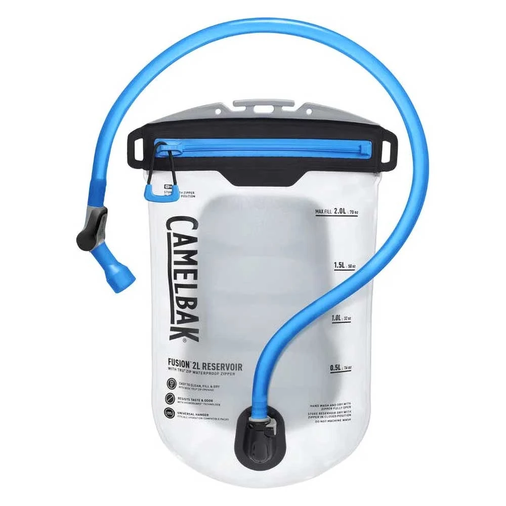 CamelBak Fusion 2L Reservoir With Tru Zip Waterproof Zipper - Clear 1 CamelBak Fusion 2L Reservoir With Tru Zip Waterproof Zipper - Clear