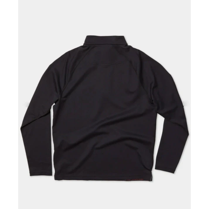 Rhone Apparel Men's Retro Session 1/4 Zip Top - Nero Black 2 Rhone Apparel Men's Retro Session 1/4 Zip Top - Nero Black
