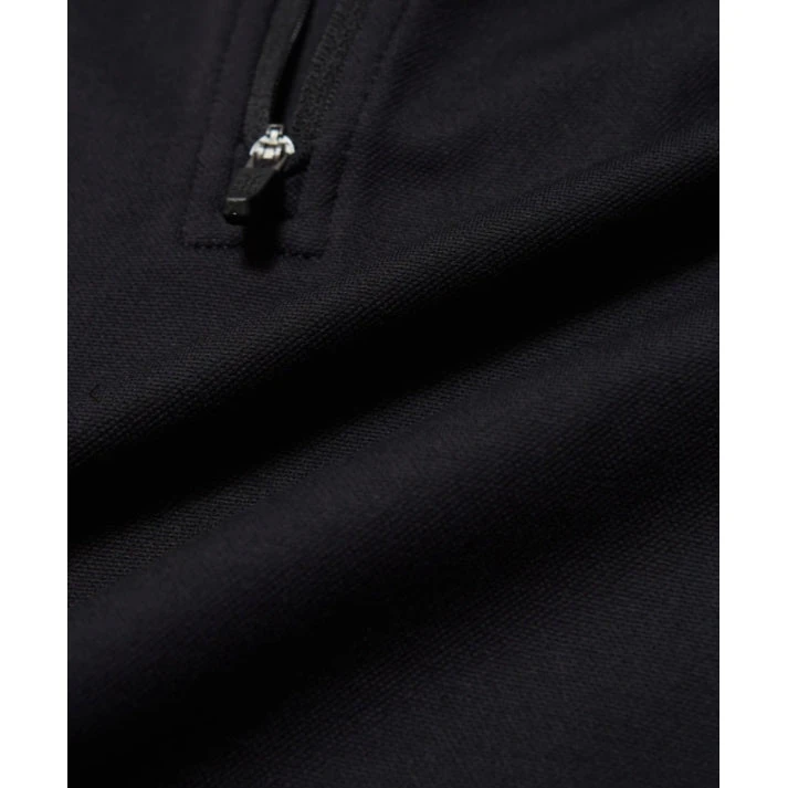 Rhone Apparel Men's Retro Session 1/4 Zip Top - Nero Black 6 Rhone Apparel Men's Retro Session 1/4 Zip Top - Nero Black
